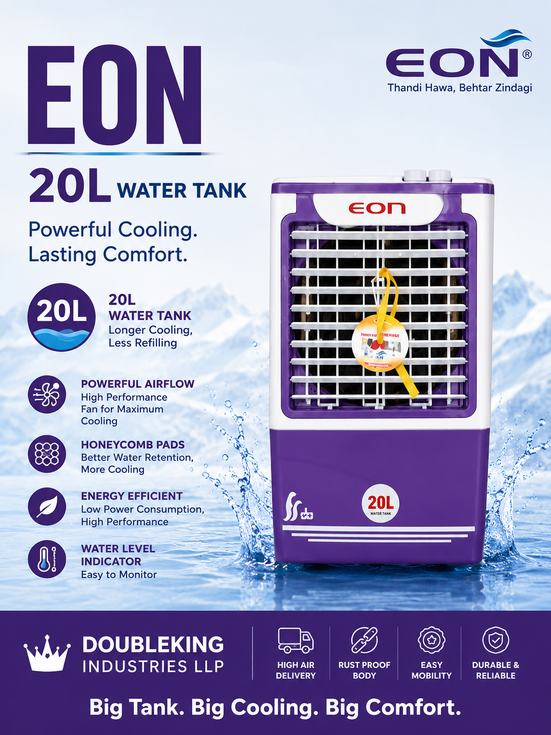 EON 20L Desert Air Cooler for Summers