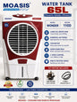 Moasis Wonder 110D 65L Home Air Cooler