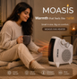 MOASIS Fan Heater (Compact) for cozy winters
