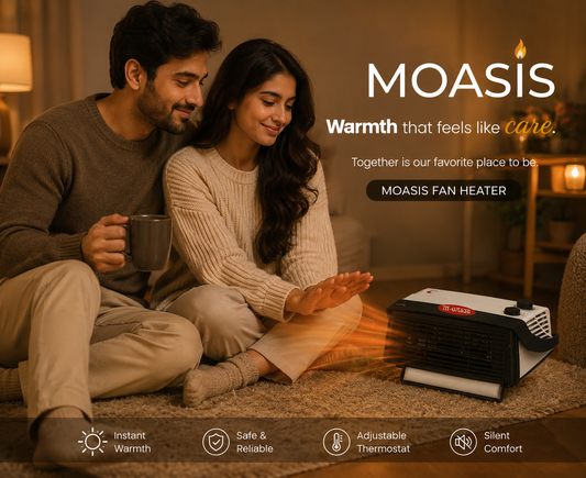MOASIS Fan Heater  for cozy winters